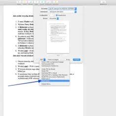 Jak zrobić znak wodny w Wordzie? Menu PDF > Otwórz PDF w programie Podgląd, a następnie wybierz "Znak wodny".
