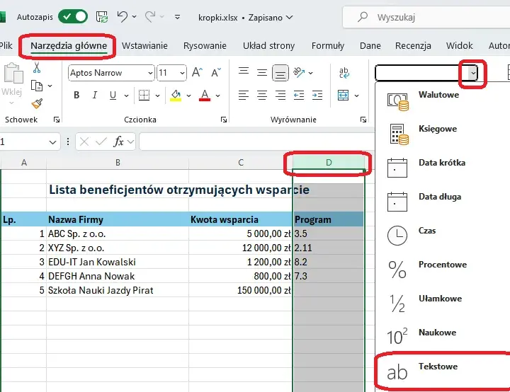 Dlaczego Excel zmienia liczby na daty? Oto jak temu zapobiec