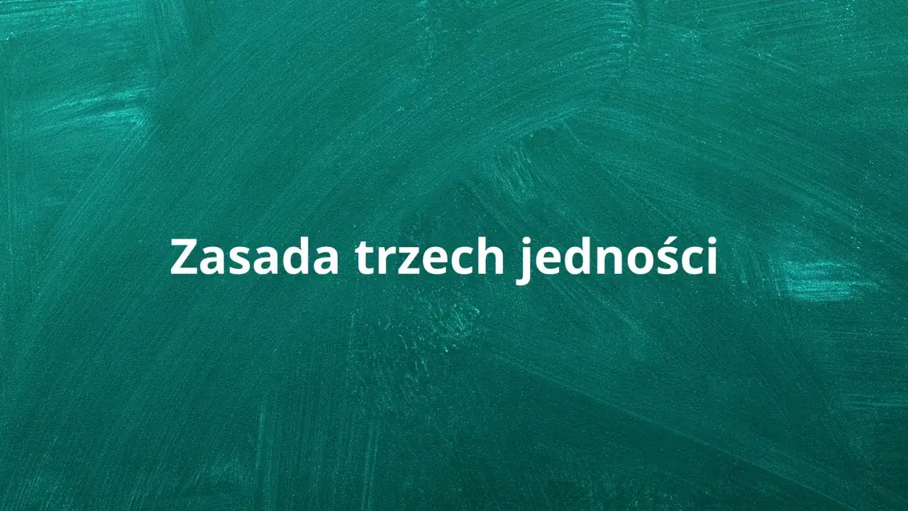 Biały napis 