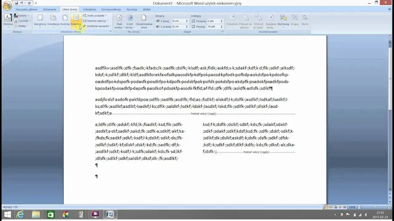 Zdjęcie Jak podzielić stronę w Wordzie: 5 prostych kroków i triki