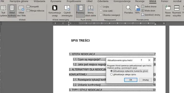 Zdjęcie Jak zrobić spis wykresów w Wordzie: 6 prostych kroków
