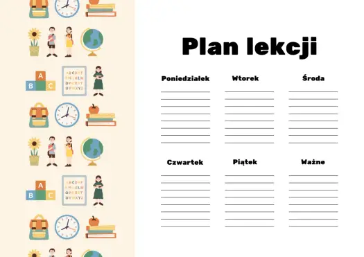 Co znika z planu lekcji w 7 klasie? Sprawdź zmiany!