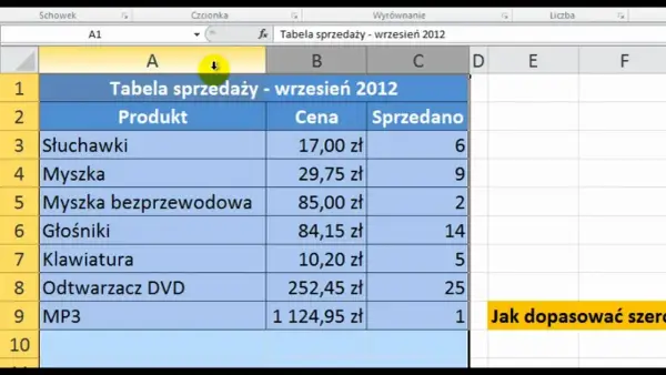 Jak rozszerzyć tabelę w Excelu – proste sposoby na dodanie wierszy i kolumn