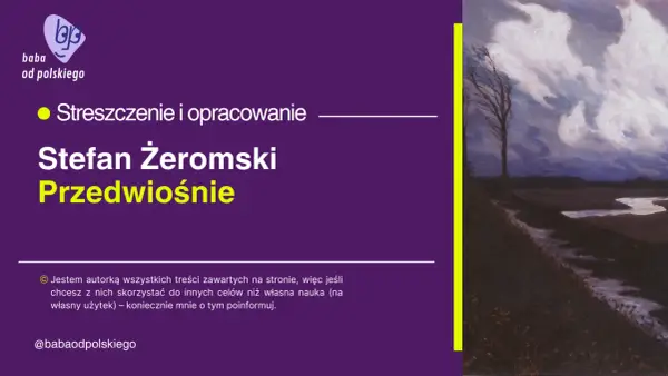 Przedwiośnie: Jaka epoka? Odpowiedź i analiza Żeromskiego