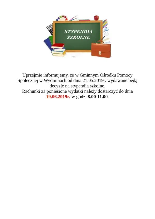 Stypendium szkolne: kiedy decyzja? Terminy i transze wypłat